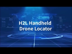 1.5km Handheld Radio Frequency Anti Drone System Low Error 700+types of commercial drones.