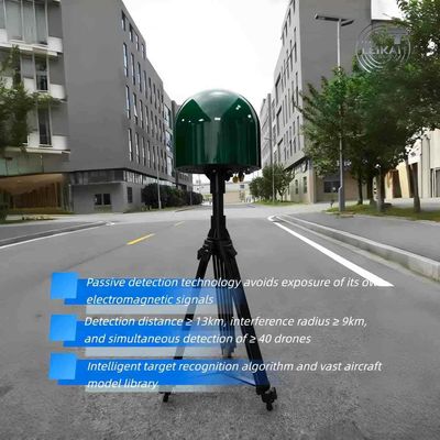 9 KM Jamming Radius 13 KM Detection range  Passive Spectrum Detection Anti-Drone System AI Recognition