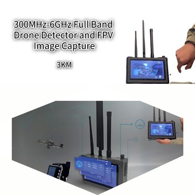 Detection radius1.5KM Portable Full-band Detection Anti Drone System Video Interception